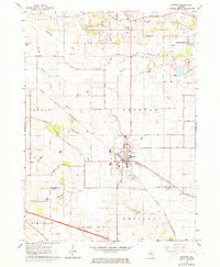 Download a high-resolution, GPS-compatible USGS topo map for Huntley, IL (1973 edition)