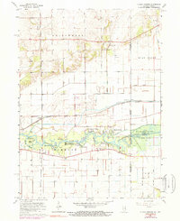 Download a high-resolution, GPS-compatible USGS topo map for Illiana Heights, IL (1974 edition)