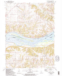 Download a high-resolution, GPS-compatible USGS topo map for Illinois City, IL (1992 edition)