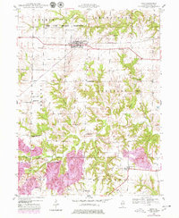 Download a high-resolution, GPS-compatible USGS topo map for Ipava, IL (1979 edition)
