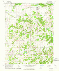 Download a high-resolution, GPS-compatible USGS topo map for Iuka, IL (1966 edition)