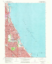 Download a high-resolution, GPS-compatible USGS topo map for Jackson Park, IL (1973 edition)