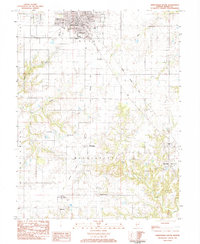 Download a high-resolution, GPS-compatible USGS topo map for Jerseyville South, IL (1984 edition)