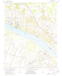 Download a high-resolution, GPS-compatible USGS topo map for Joppa, IL (1977 edition)
