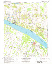 Download a high-resolution, GPS-compatible USGS topo map for Joppa, IL (1968 edition)