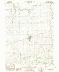 Download a high-resolution, GPS-compatible USGS topo map for Kansas, IL (1983 edition)