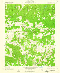 preview thumbnail of historical topo map of Hardin County, IL in 1959