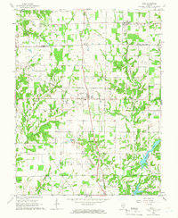Download a high-resolution, GPS-compatible USGS topo map for Kell, IL (1968 edition)