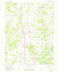 Download a high-resolution, GPS-compatible USGS topo map for Kell, IL (1978 edition)