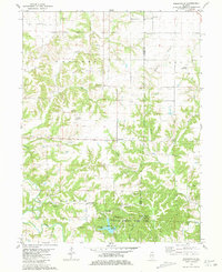 Download a high-resolution, GPS-compatible USGS topo map for Kellerville, IL (1981 edition)