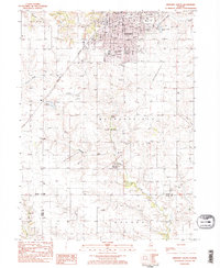 Download a high-resolution, GPS-compatible USGS topo map for Kewanee South, IL (1984 edition)