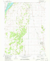 Download a high-resolution, GPS-compatible USGS topo map for Kilbourne, IL (1981 edition)