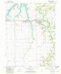 Download a high-resolution, GPS-compatible USGS topo map for Kincaid, IL (1983 edition)