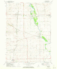 preview thumbnail of historical topo map of Kings, IL in 1971