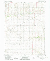 Download a high-resolution, GPS-compatible USGS topo map for Kirkwood East, IL (1983 edition)