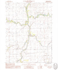 Download a high-resolution, GPS-compatible USGS topo map for LErable, IL (1986 edition)