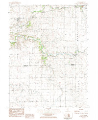 Download a high-resolution, GPS-compatible USGS topo map for La Rose, IL (1984 edition)