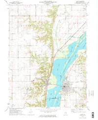 preview thumbnail of historical topo map of Lacon, IL in 1972