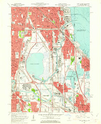 preview thumbnail of historical topo map of Cook County, IL in 1960