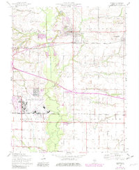 Download a high-resolution, GPS-compatible USGS topo map for Lebanon, IL (1982 edition)