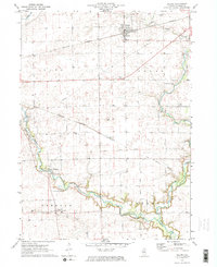 Download a high-resolution, GPS-compatible USGS topo map for Leland, IL (1973 edition)