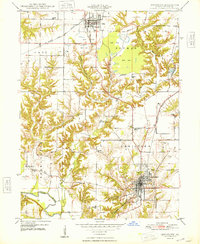 Download a high-resolution, GPS-compatible USGS topo map for Lewistown, IL (1948 edition)
