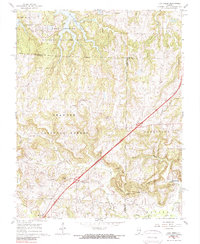 Download a high-resolution, GPS-compatible USGS topo map for Lick Creek, IL (1989 edition)