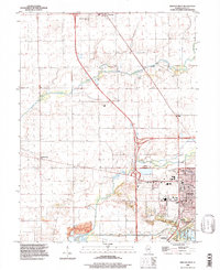Download a high-resolution, GPS-compatible USGS topo map for Lincoln West, IL (1997 edition)