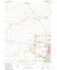 Download a high-resolution, GPS-compatible USGS topo map for Lincoln West, IL (1980 edition)