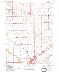Download a high-resolution, GPS-compatible USGS topo map for Lisbon, IL (1994 edition)