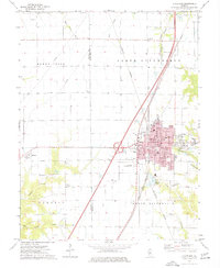 Download a high-resolution, GPS-compatible USGS topo map for Litchfield, IL (1977 edition)