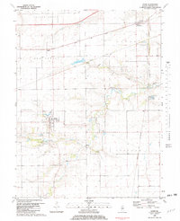 Download a high-resolution, GPS-compatible USGS topo map for Loami, IL (1982 edition)