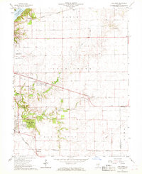 Download a high-resolution, GPS-compatible USGS topo map for Long Creek, IL (1968 edition)