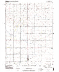Download a high-resolution, GPS-compatible USGS topo map for Longview, IL (2003 edition)