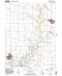 Download a high-resolution, GPS-compatible USGS topo map for Lovington, IL (2003 edition)