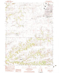 Download a high-resolution, GPS-compatible USGS topo map for Lynnville, IL (1983 edition)
