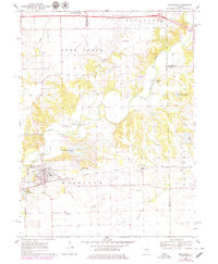 preview thumbnail of historical topo map of Mackinaw, IL in 1970