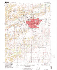 Download a high-resolution, GPS-compatible USGS topo map for Macomb, IL (1999 edition)