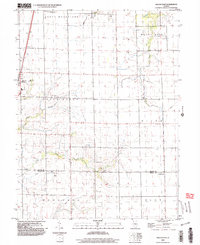 Download a high-resolution, GPS-compatible USGS topo map for Macon East, IL (2003 edition)
