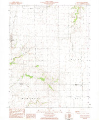 Download a high-resolution, GPS-compatible USGS topo map for Macon East, IL (1983 edition)