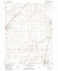 Download a high-resolution, GPS-compatible USGS topo map for Macon West, IL (1984 edition)
