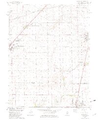 1982 Map of Macon West, 1983 Print