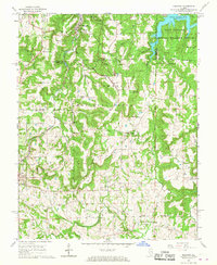 Download a high-resolution, GPS-compatible USGS topo map for Makanda, IL (1967 edition)