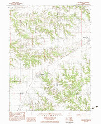 Download a high-resolution, GPS-compatible USGS topo map for Manchester, IL (1983 edition)