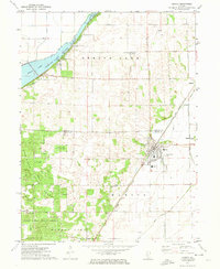 preview thumbnail of historical topo map of Manito, IL in 1971