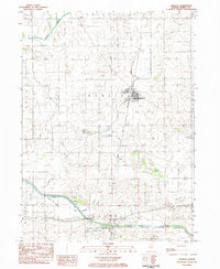 Download a high-resolution, GPS-compatible USGS topo map for Manlius, IL (1984 edition)