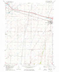 Download a high-resolution, GPS-compatible USGS topo map for Mansfield, IL (1980 edition)