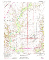 Download a high-resolution, GPS-compatible USGS topo map for Marine, IL (1984 edition)