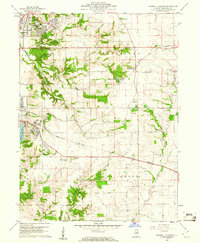 Download a high-resolution, GPS-compatible USGS topo map for Marquette Heights, IL (1961 edition)