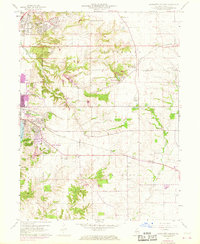 Download a high-resolution, GPS-compatible USGS topo map for Marquette Heights, IL (1968 edition)